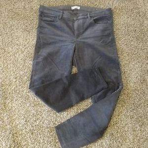 Soft grey corduroy pants